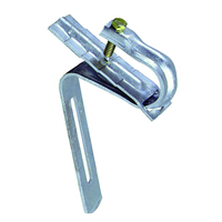 Fixation TR90 pour pose gouttière sur tuile Romane - Acier galvanisé - Avec adaptateur et vis