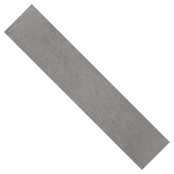 Plinthe en grès émaillé effet pierre Edilis Salvador - 45,0 CM x 8,0 CM - ép. 8,5 MM - Anthracite