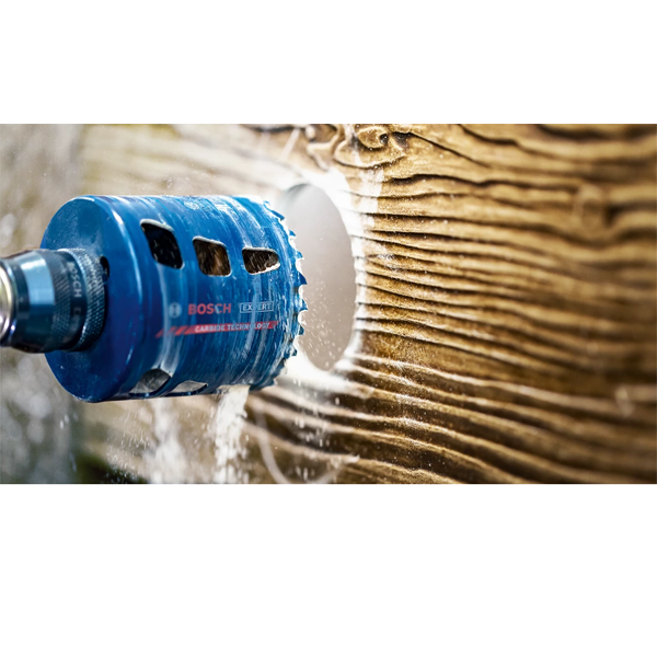 Coffret de 6 scies trépans multi-matériaux - Expert Tough Material Bosch - 22 à 68 mm - longueur utile 60 mm