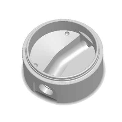 Fond de regard EU PRO Ø800 - Entrée 22° pour 160 PVC / 150 FTE