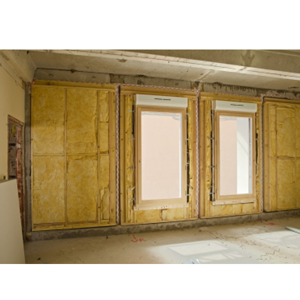 Panneau laine de verre pour murs et cloisons - GR 32 Nu Isover - R=3,15 m².K/W - 1,35 M x 0,60 M - ép.100 MM