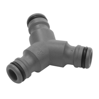 Raccord automatique de dérivation en Y pour 3 tuyaux arrosage - Plastique résistant - Gardena