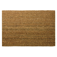 Tapis d'entrée grattant en coco 100% naturel sur semelle PVC - 33 x 60 cm