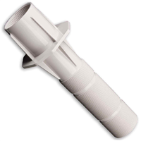 Traversée de paroi de piscine béton Astralpool pour buse de 2" -  ABS blanc - Ø intérieur 50 mm - long. 300 mm