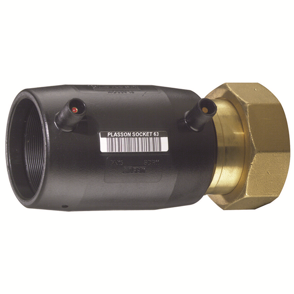 MANCHON TRS. PE PN16 ECROU PRIS. D40X1.1/2