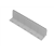 GRILLE A FENTE PVC 100X500 H.140MM GRIS