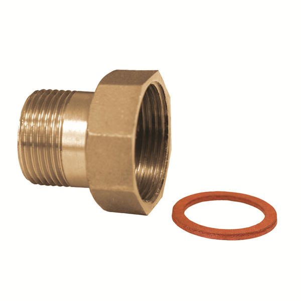 RACCORD COMPTEUR DN 15, ENTREE 1/2", ECROU 3/4"