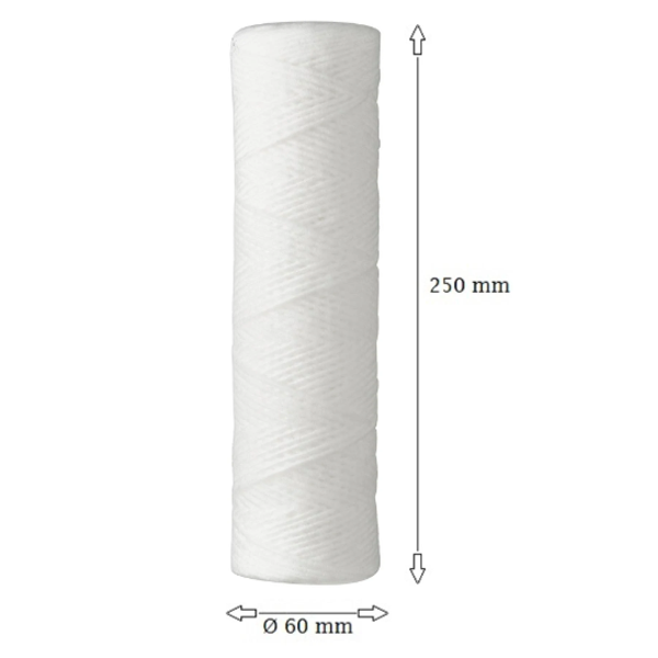 Ensemble de 2 cartouches anti calcaire et anti impuretés de filtration eau - Noyon et Thiebault - Efficacité 12 mois