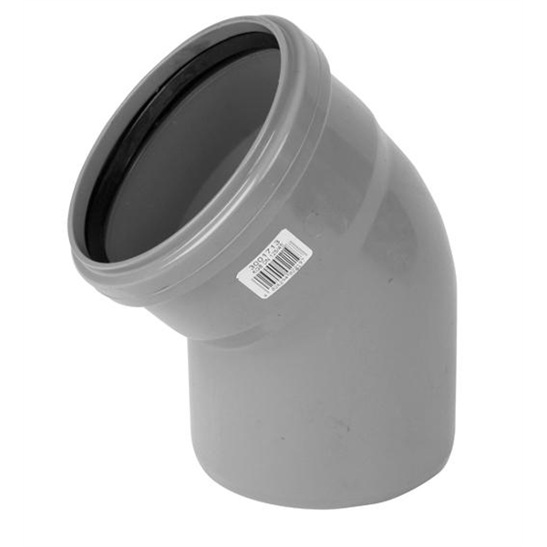 COUDE 45° DIAM. 315 J.LEV.