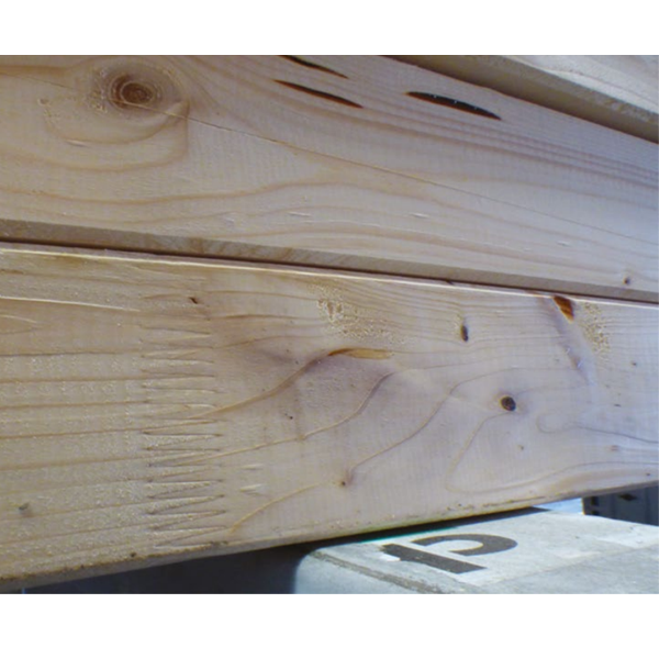 Bois massif abouté KVH en sapin-épicéa - traité classe 2 incolore - 200 x 80 mm - longueur 2,50 M