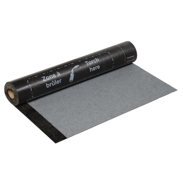Membrane d'étanchéité bitume-ALPA pour toiture-terrasse inaccessible autoprotégée - ALPAL DECOR CPV - 1 m x 8 ml - Gris