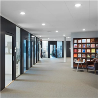 Dalle faux plafond acoustique à bords discret Ecophon Focus DS pour ossature T24 - 60,0 CM x 60,0 CM - ép. 20,00 MM - White frost