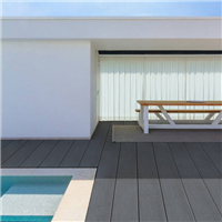 Lame de terrasse composite imitation bois - REGALBOARD - 176 MM x 22,00 MM - 3,60 M - Charbon