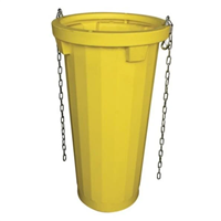 Goulotte à gravats en polyéthylène avec 2 chaînes - Altrad - hauteur 1060 mm