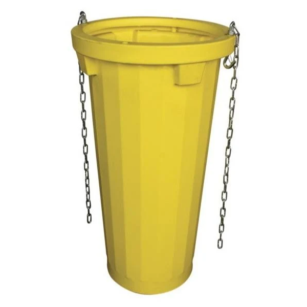 Goulotte à gravats en polyéthylène avec 2 chaînes - Altrad - hauteur 1060 mm