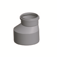 AUGMENTATION EXCENTREE PVC CR8 110X125 ASSAINISSEMENT A JOINT