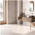 Carrelage sol intérieur effet pierre en grès cérame émaillé - Amira - 45,0 CM x 45,0 CM - ép. 8,50 MM - Beige mat