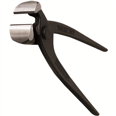 Tenaille russe en acier forgé Edia - Longueur 250 mm - Poignées droites - Noire