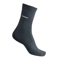 Chaussettes homme en fibres de bambou - respirantes - antibactériennes et anti-odeurs - Taille 43/46 grises