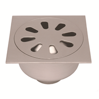 SIPHON 247X247 SORTIE VERT 100 MM 25100