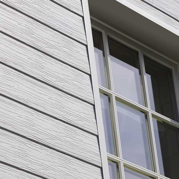 Bardage PVC extérieur imitation bois - système à rainure et languette - P 1024 Deceuninck - 300,00 MM x 4,00 M - Gris clair
