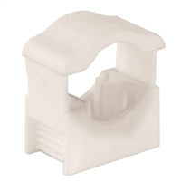 COLLIER POUR TUBE DE D.12 A 22 BLANC