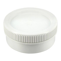 TAMPON DE VISITE AVEC BOUCHON MF D.100 BLANC