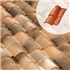 Tuile grand moule du sud en terre cuite - Romane Azur - Castelviel - 53 x 33 cm