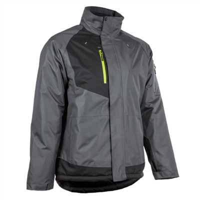 Parka de travail avec doublure polaire - Yuzu anthracite et noir - Coverguard - Taille L