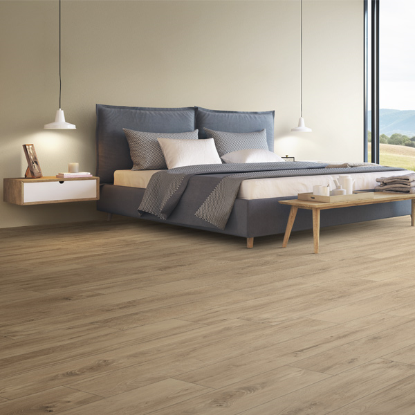 Carrelage sol intérieur effet parquet en grès cérame rectifié - New Derby - 120,0 CM x 20,0 CM - ép. 9,50 MM - Betulla