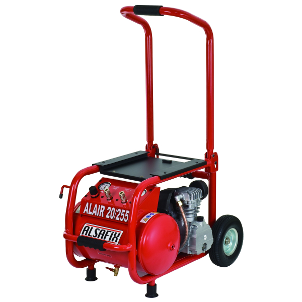 Compresseur d'air Alsafix Alair 20/255 pour outil pneumatique - cuve de 20 L - 10 bar max - 255 l/min - 230 V