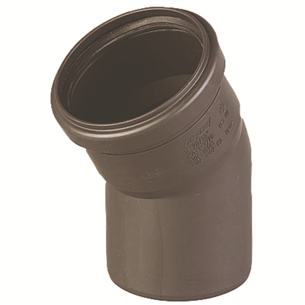 Fria coude 15° dn125  d135 mf