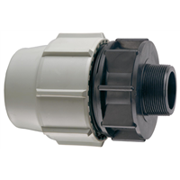 Raccord mâle série 7 à compression - ⌀ 25 mm x 1"