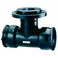 TE 90 DERIVATION A BRIDE PE100 PN16 D90XDN80