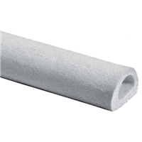 Joint de calfeutrement adhésif portes et fenêtres - Caoutchouc blanc - Rouleau de 7.5 m