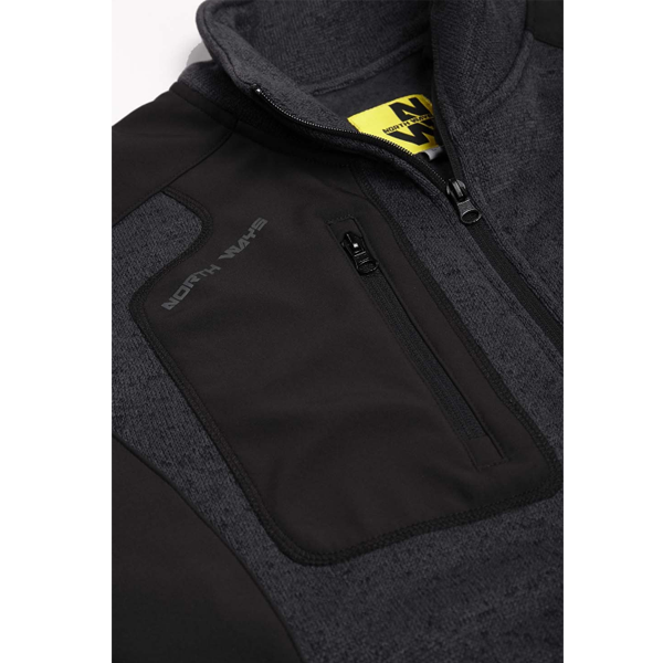 Gilet de travail polaire Arsenal 100% polyester anthracite taille 4XL