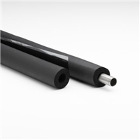 Gaine isolante pour tuyau avec bande de recouvrement adhésive en PVC - INSUL-TUBE® L - ⌀ 48,0 mm - Ép. isolant 32 mm - Longueur 2 m