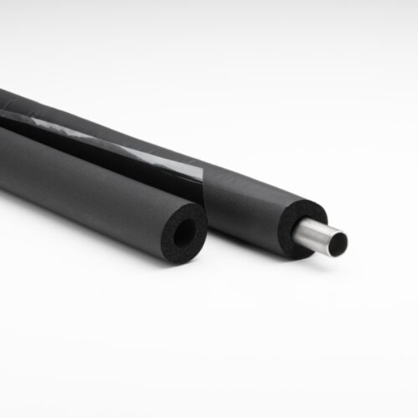 Gaine isolante pour tuyau avec bande de recouvrement adhésive en PVC - INSUL-TUBE® L - ⌀ 28,0 mm - Ép. isolant 32 mm - Longueur 2 m