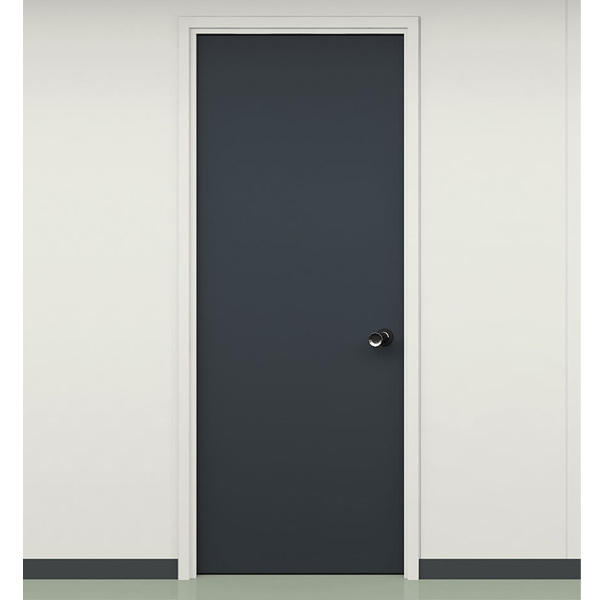 Bloc porte coupe-feu EI30 prépeint chant droit - Huisserie 88/56 - serrure 1 point - Chauvat - 204 CM x 83 CM - Poussant gauche