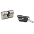 Cylindre haute sûreté Thirard HG5+ - profil européen - laiton nickelé - 5 clés - 30 x 30 mm