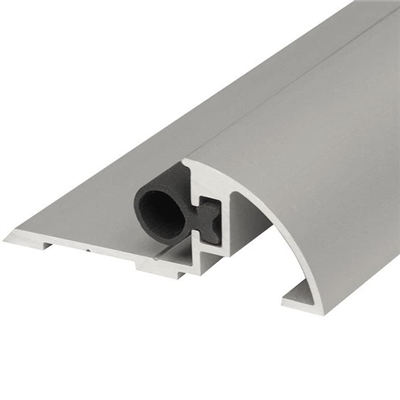 Seuil de porte suisse non percé - hauteur 16 mm - largeur 45 mm - longueur 1 mètre