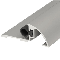 Seuil de porte suisse non percé - hauteur 16 mm - largeur 45 mm - longueur 1 mètre