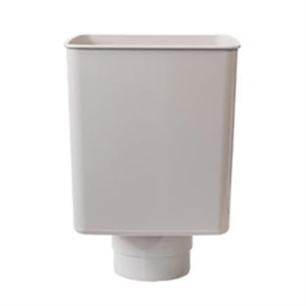 BOITE A EAU CARREE D100 GRIS