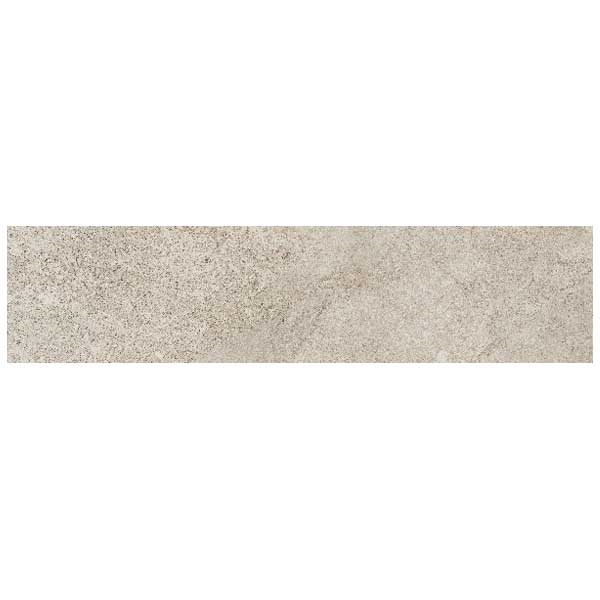 Plinthe carrelage Beige effet pierre en grès cérame émaillé – 45 x 8 cm – Trocadero
