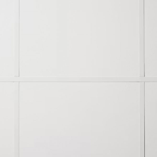 Dalle plafond acoustique et thermique Rockfon Ekla+ Th40 blanche - Classe A - Bords droits T24 - 600 x 600 mm - ép. 40 mm