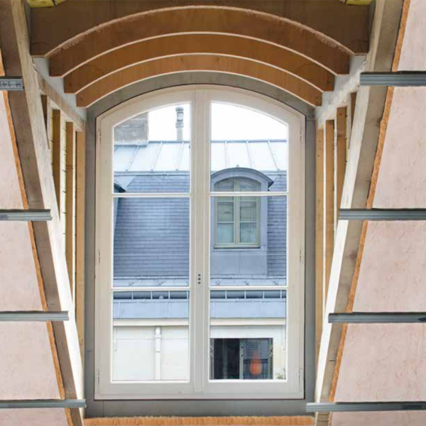 Panneau fibre de bois Isonat Flex 40 - isolation par l'intérieur - R = 3,80 m².K/W - 1,22 M x 0,58 M - ép. 145,00 MM