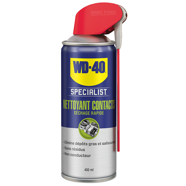 Nettoyant contacts WD-40 Specialist à séchage rapide - non conducteur - aérosol de 400 mL