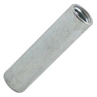 Manchon en acier zingué fileté M6 - EDIA - longueur 30,0 MM - boîte de 80