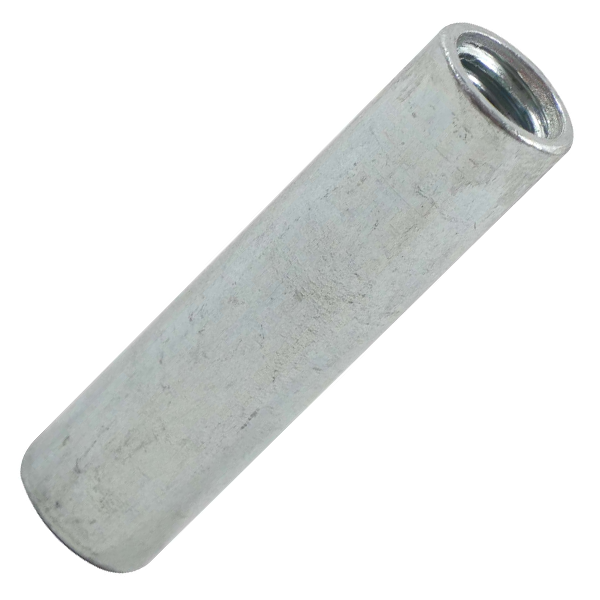 Manchon en acier zingué fileté M6 - EDIA - longueur 30,0 MM - boîte de 80