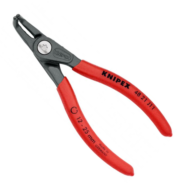 Pince de précision pour circlips intérieurs d'alésage - Pointes coudées - Knipex - 130mm